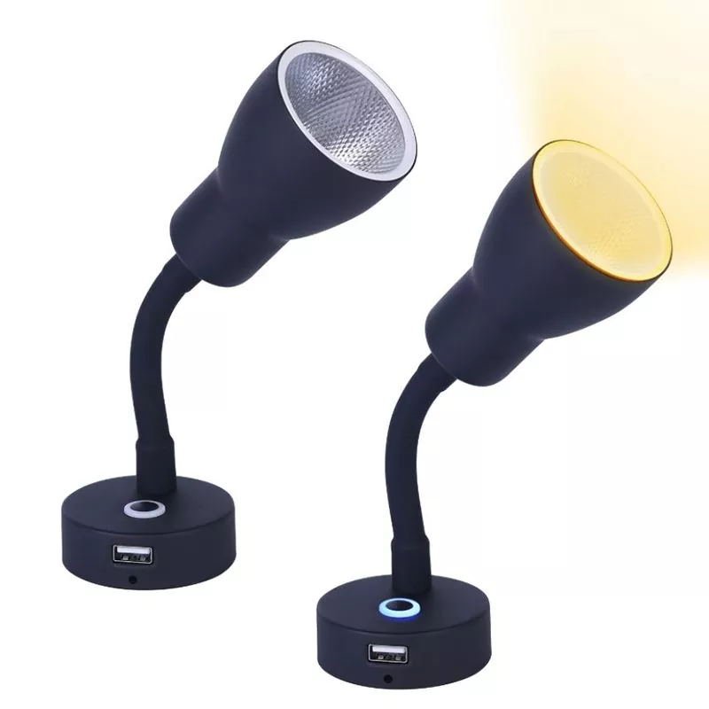 RV Car Karavan LED svietidlá USB